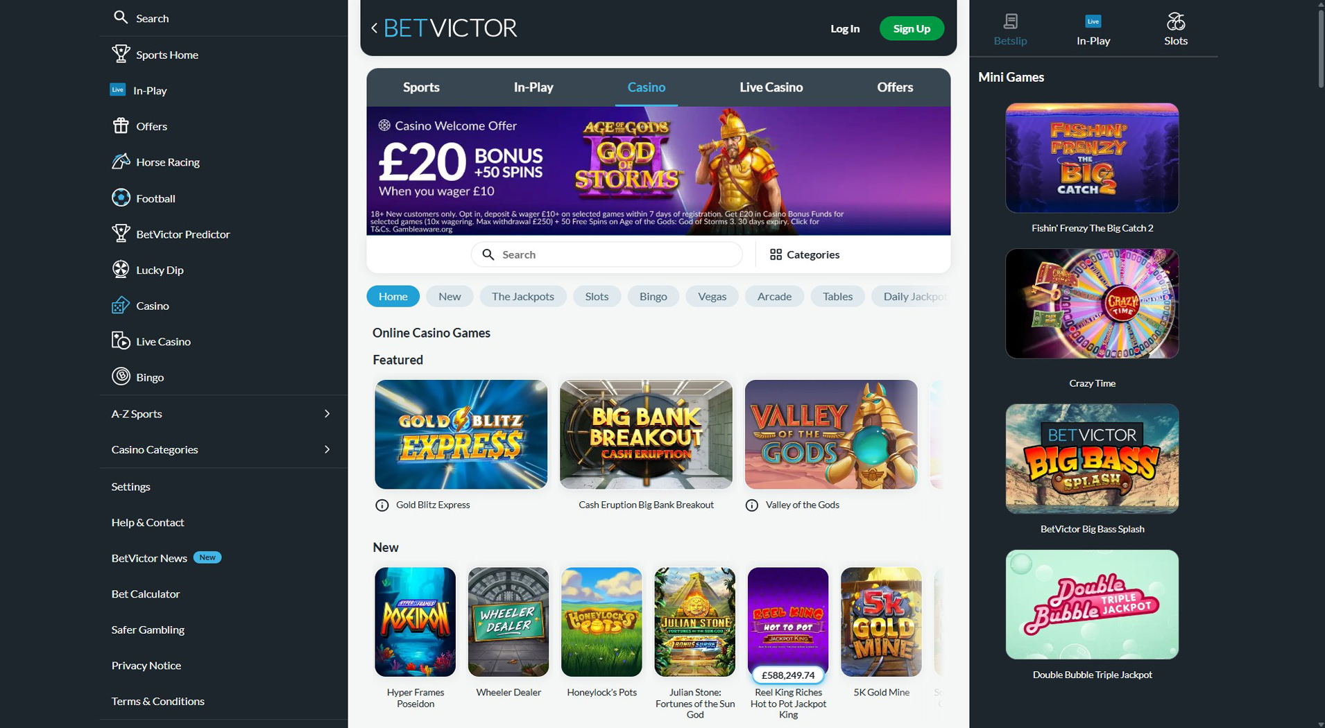 10. BetVictor Casino - Reliable Flexepin Casino Pick